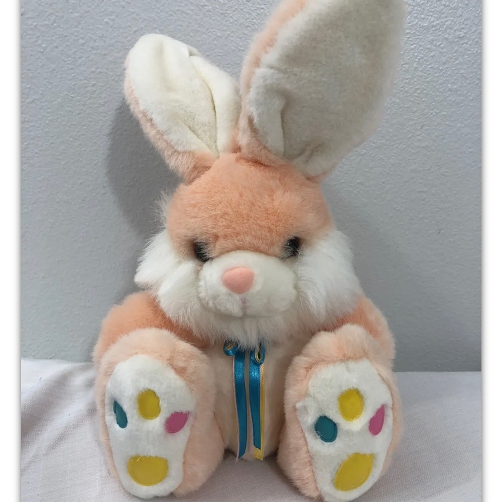 Vintage MTY Jelly bean foot bunny